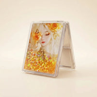 Glitter Pocket Mirror - Goldie Glow