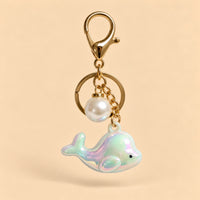 Pearl Whale Charm 🐋 - white