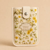 Vintage Floral Card Holder – Ivory