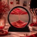 Moving Sand Art Decor – Red ❤️