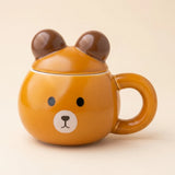 3d Brown Bear Mug