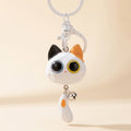 3D Cat Tail Keychain Charm - Mixed Color