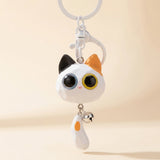 3d Cat Tail Keychain