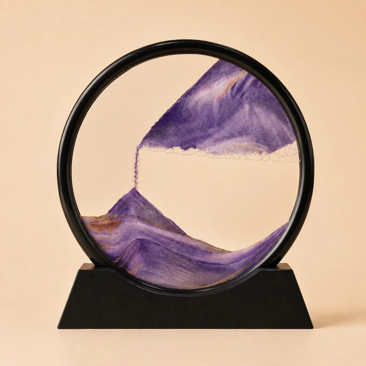 Moving Sand Art Decor – Purple 💜