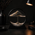 Moving Sand Art Decor – Black & Gold