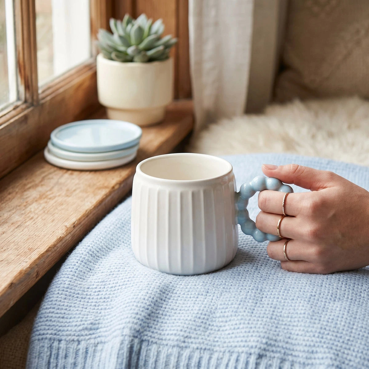 Bubble Handle Mug