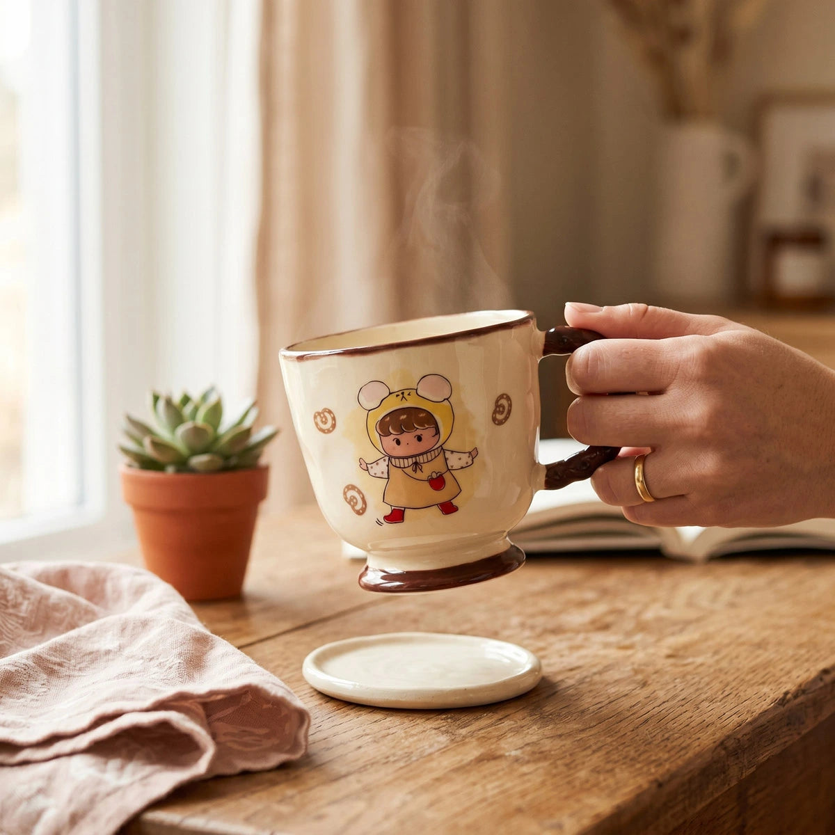 Cartoon Girl Mug