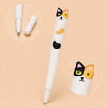 Cute Cat 0.5 mm Gel Pen – Calico 🐈‍⬛
