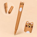 Cute Cat 0.5 mm Gel Pen – Orange 🐈‍⬛