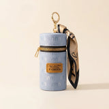 Cylinder Pouch Charm-baby-blue