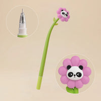 Flower Panda Flexible Silicone Pen – Rose