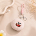 Fluffy Round Mirror Charm