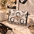 White Trifold Wallet