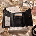 White Trifold Wallet