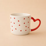 Hand-Painted Heart Mug – LittleHearts ❤️
