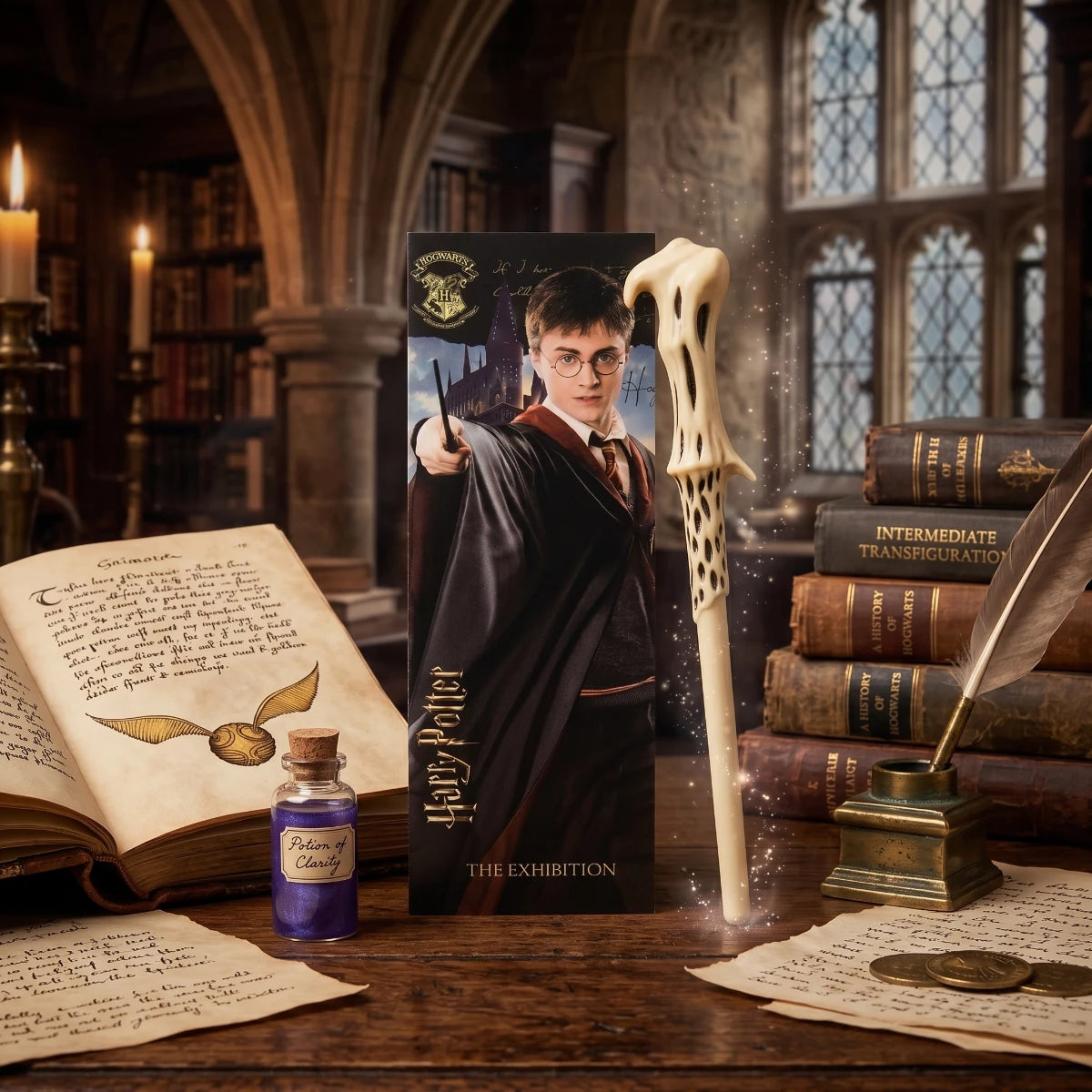 Lord Voldemort Wand Pen & Bookmark 🐍
