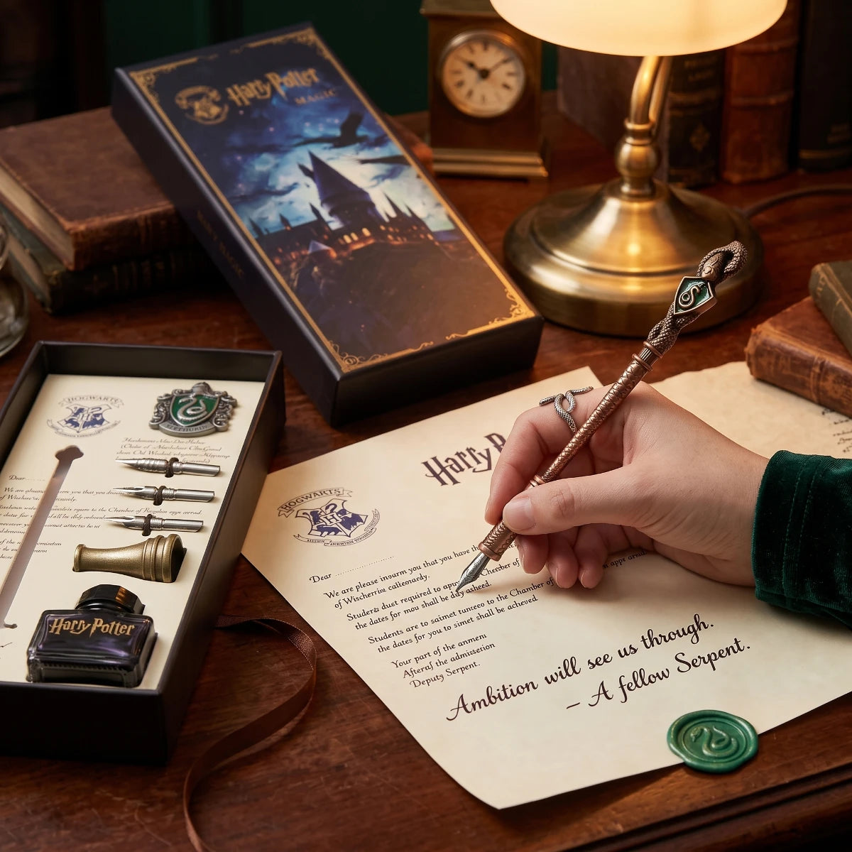 Harry Potter Magic Writing Set – Slytherin