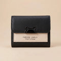 Kitty Fold Wallet 🐱 - Black