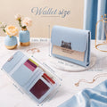 Kitty Fold Wallet 🐱 - Snow blue