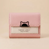 Kitty Fold Wallet 🐱 - Pink