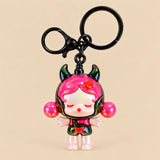 Little Devil Iridescent Bag Charm – Black 😈🖤