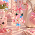 Little Devil Iridescent Bag Charm – Pink 😈💗