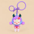 Little Devil Iridescent Bag Charm – Purple 😈💜