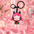 Little Devil Iridescent Bag Charm – Black 😈🖤