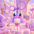 Little Devil Iridescent Bag Charm – Purple 😈💜