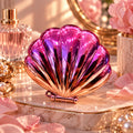 Mermaid Shell Pocket Mirror 🐚 - Pink × Rose Gold