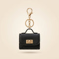 Mini Handbag Charm - Black