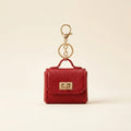 Mini Handbag Charm - Red
