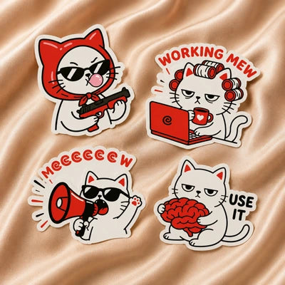 ⭐ Not just stickers.