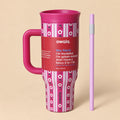 Owala Flora 1185 mL Insulated Tumbler 🌷 – Pink Tulip