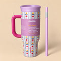 Owala Flora 1185 mL Insulated Tumbler 🍒 – Cherry Pop