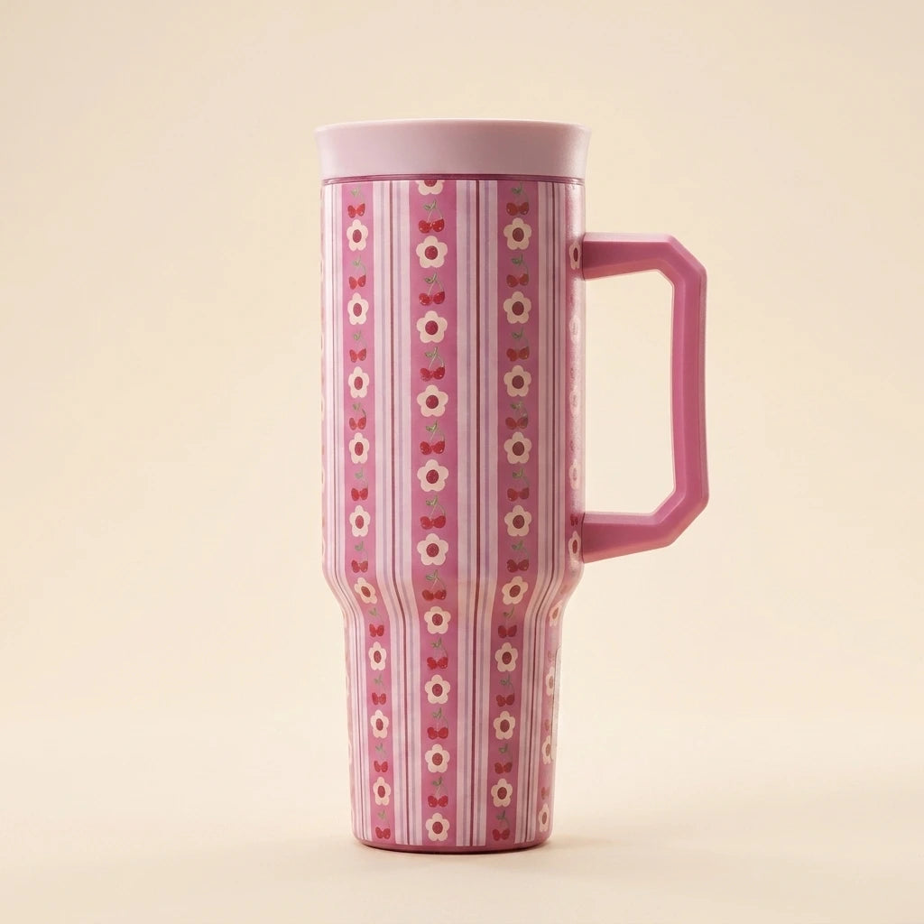 Owala Floral Tumbler - Pink Floral