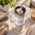 Owala Solid Colors 1185 mL Travel Tumbler - Mocha Bloom