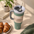Owala Solid Colors 1185 mL Travel Tumbler - Sage Lattice
