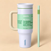 Owala Solid Colors 1185 mL Travel Tumbler - Mint Whip