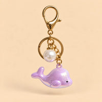 Chrome Whale Charm 🐋 - Purple