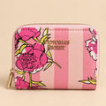 Pink Floral Zip Wallet 🌸