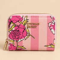 Pink Floral Zip Wallet 🌸