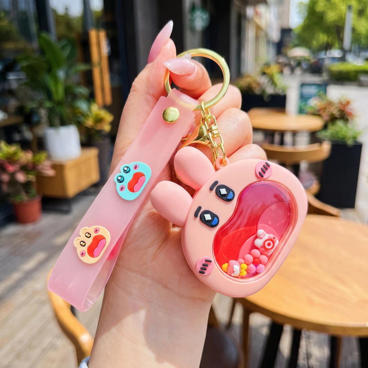Rabbit Maze Fidget Keychain 🐰🎀