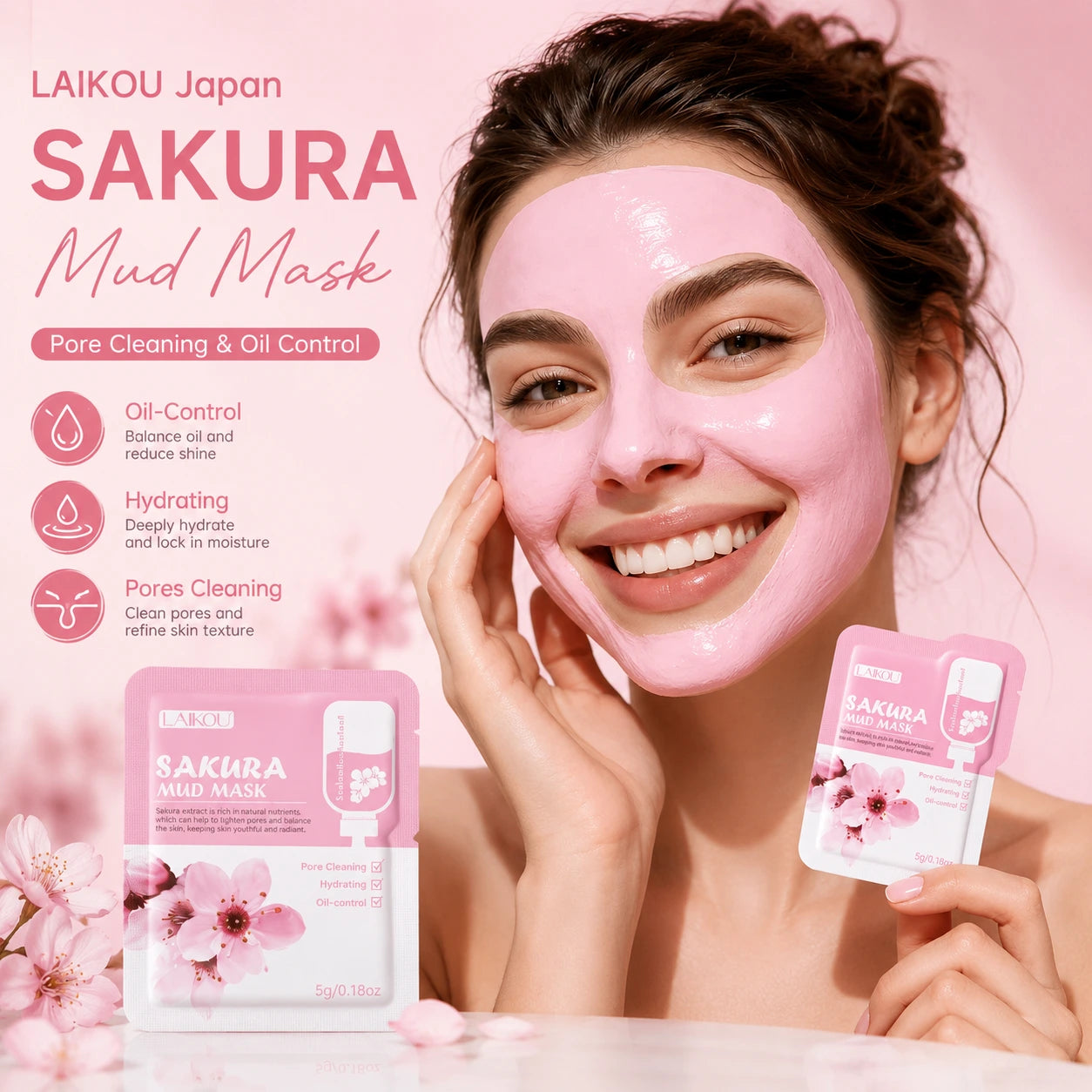 Sakura rose Mud Mask