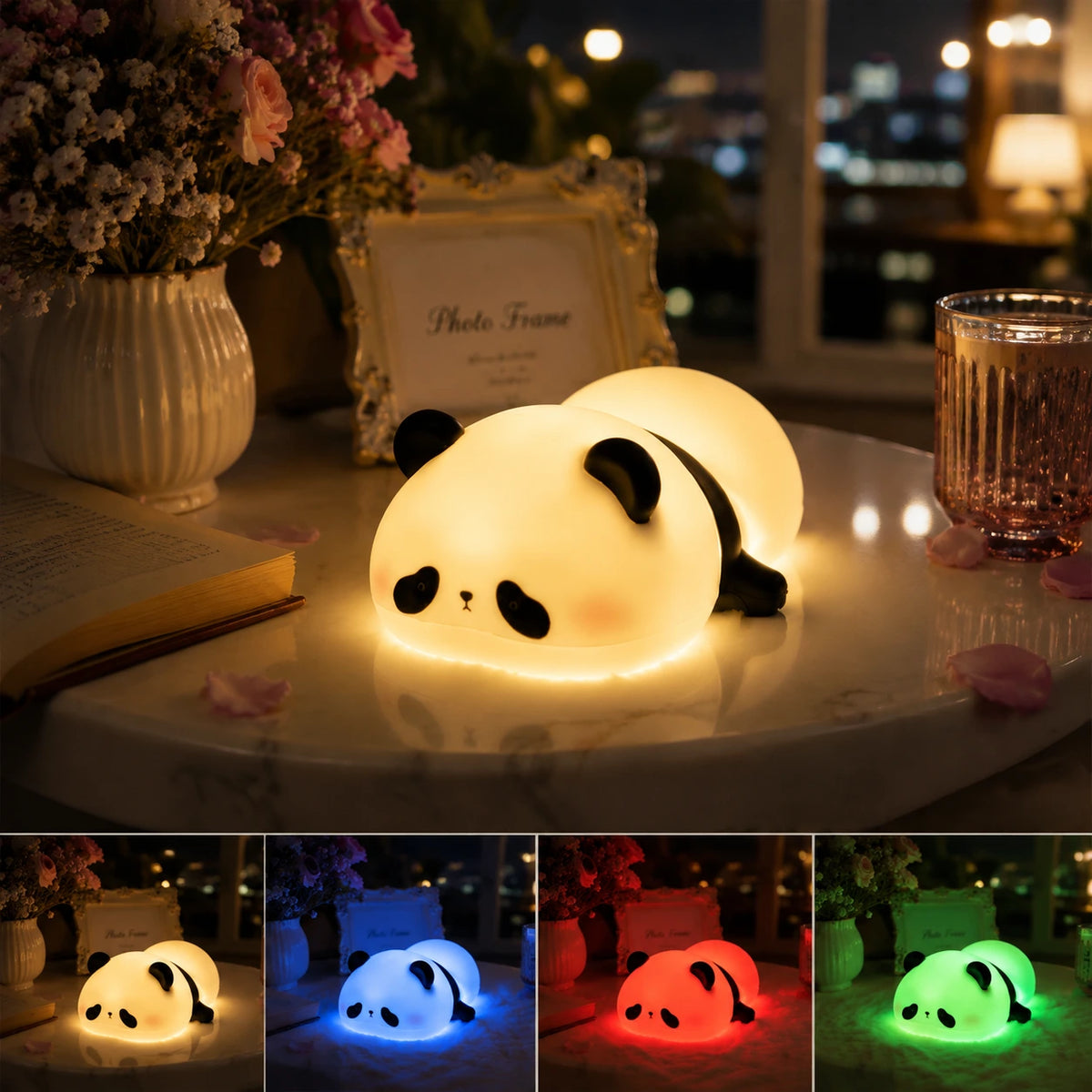 Squishy Panda Touch Lamp 🐼✨