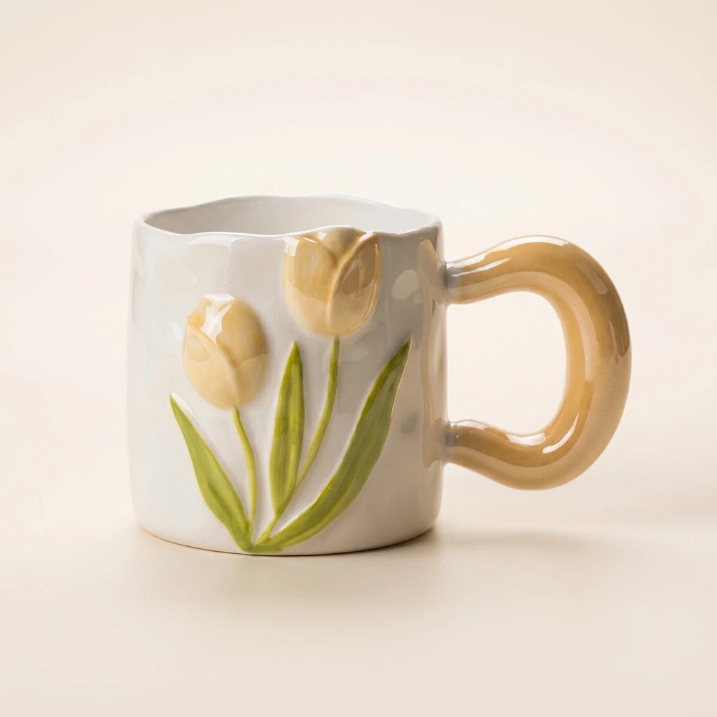 Tulip Handle Mug
