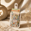 Vintage Floral Card Holder – Cream 🌷