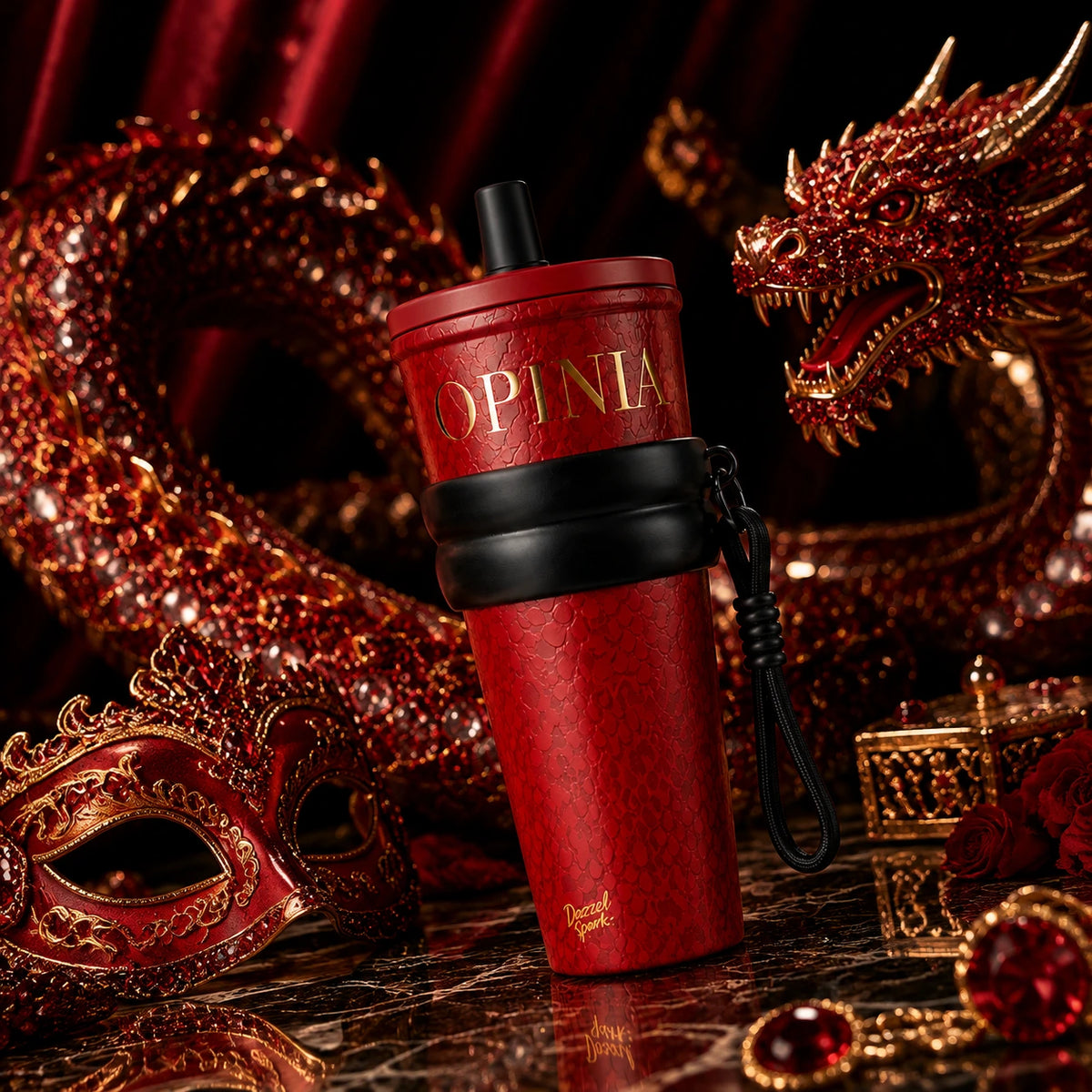 WXMOpink Luxury Coffee Cup – Red ❤️