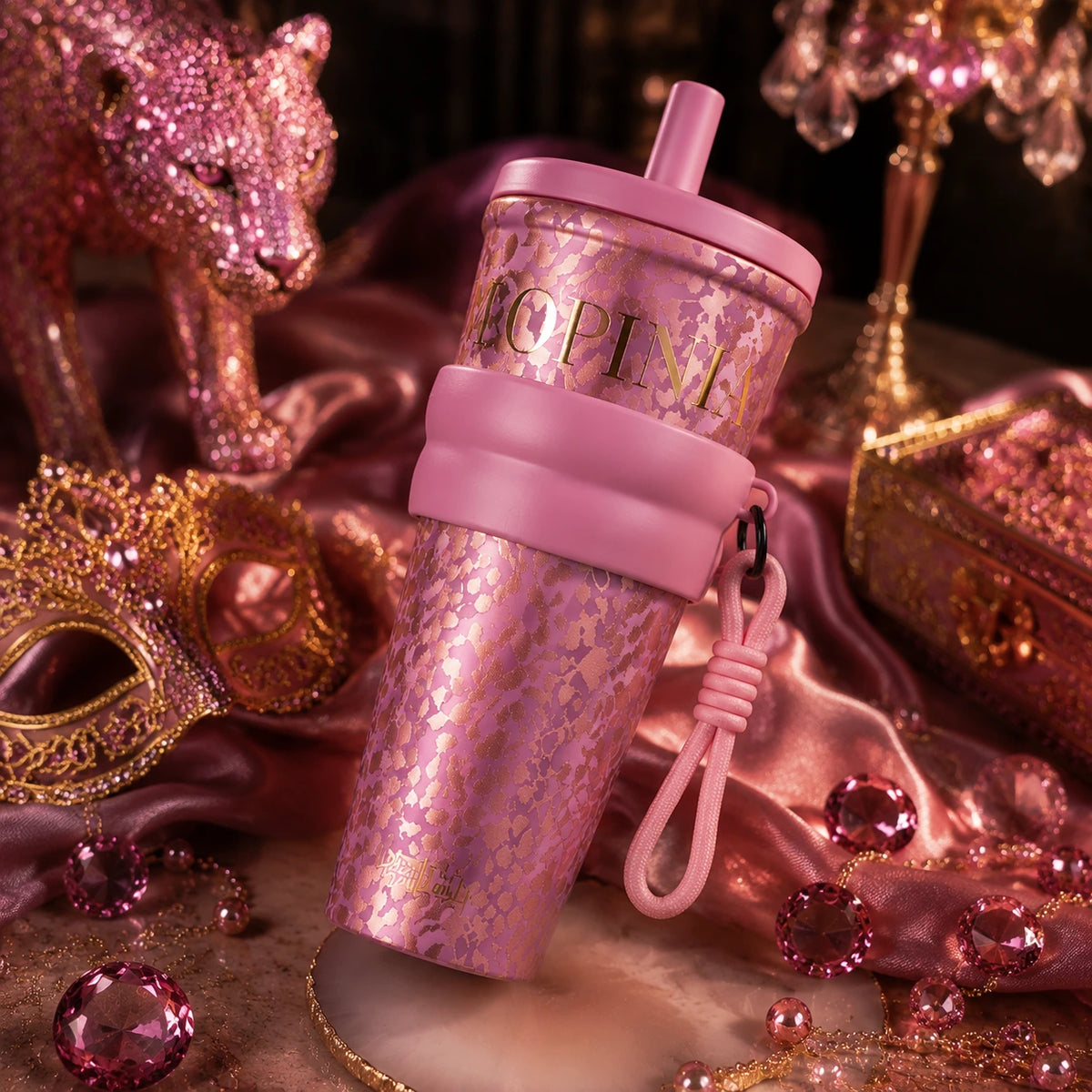 WXMOpink Luxury Coffee Cup – Pink 💗