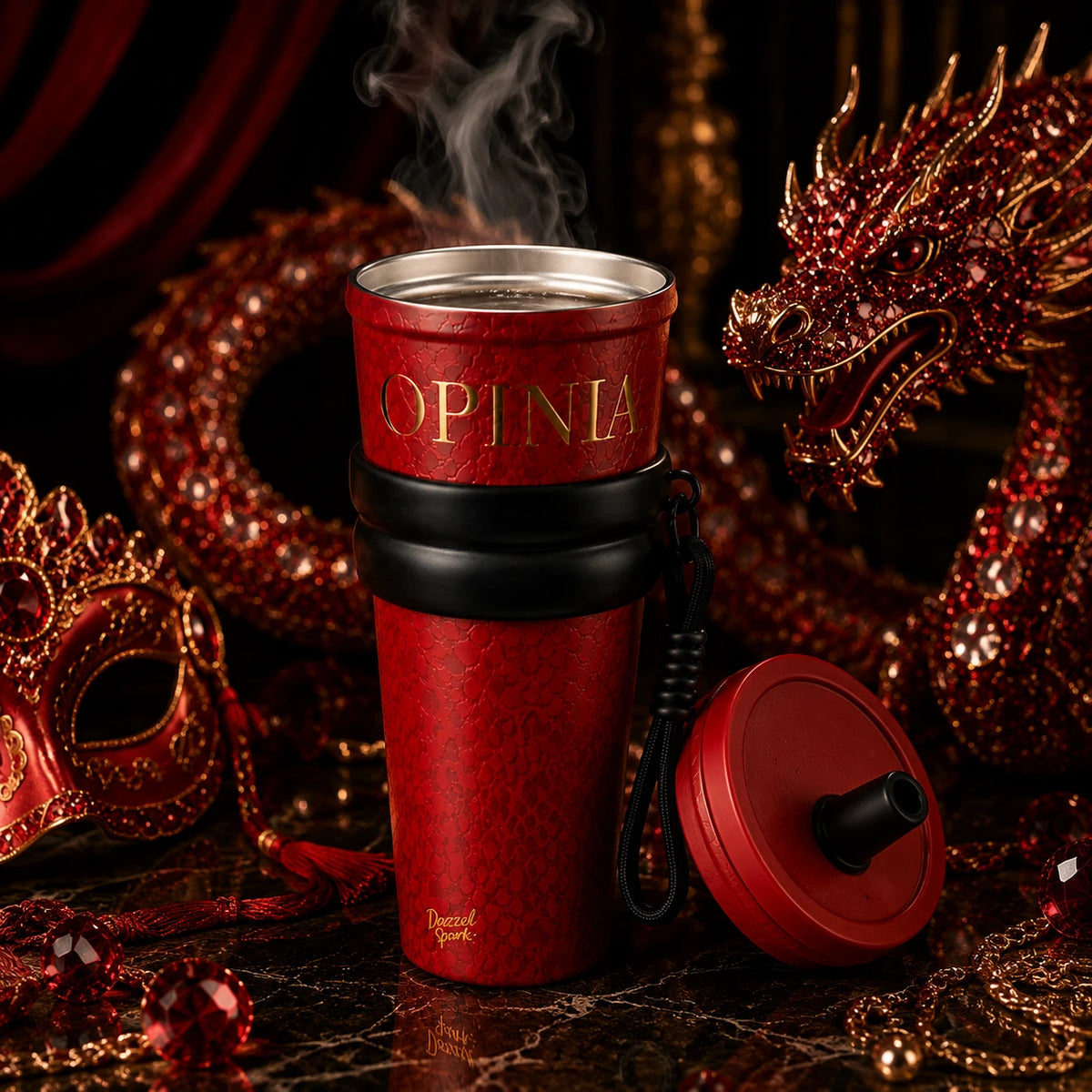 WXMOpink Luxury Coffee Cup – Red ❤️